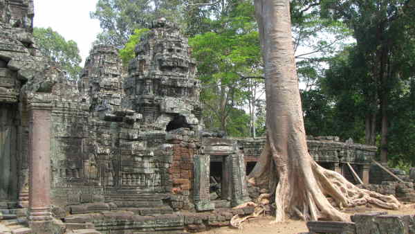 Temple Banteay Kdei Pierre et Nature
