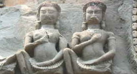 sculpture de Banteay Samre